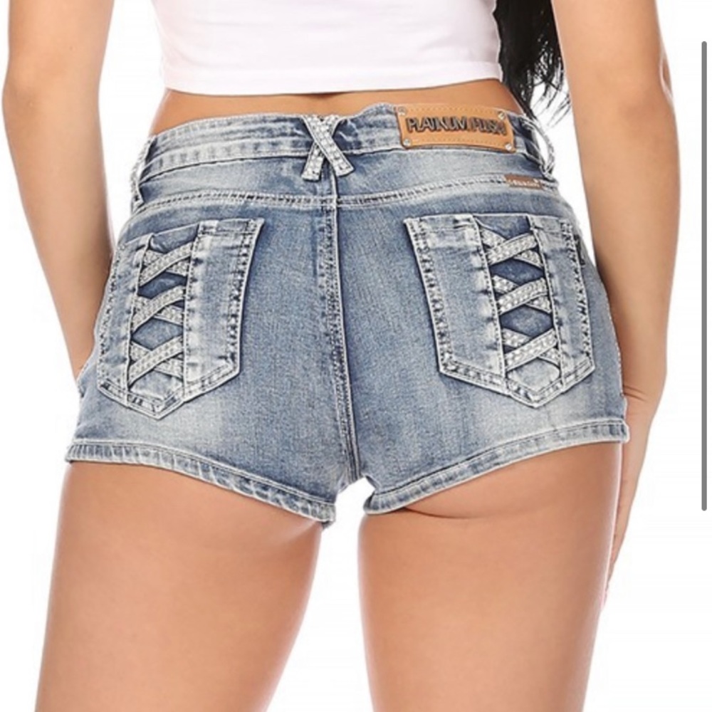NWT HOT shorts with bling sides! Super sexy!